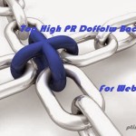 Top High PR DoFollow Backlinks For Websites