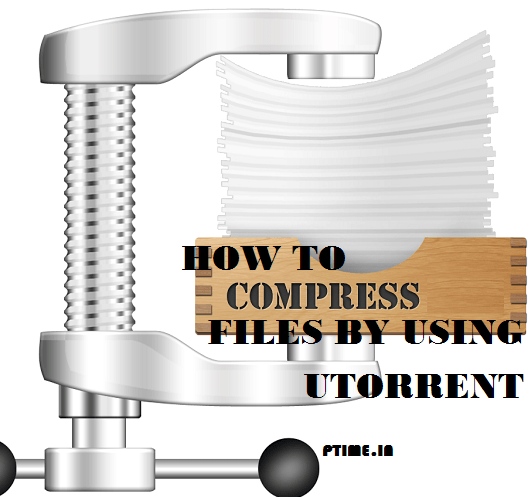 compress files by using torrent