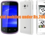 Top Android Mobiles Phones Under Rs.2,000 { and above Rs.1,000}