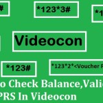 How To Check Balance,Validity and GPRS In Videocon
