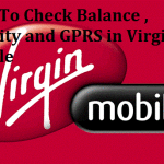 How To Check Balance , Validity and GPRS in Virgin mobile