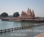 List of Top MBA Colleges In Haryana