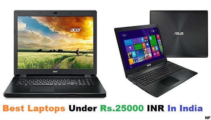 Best Laptops Under 25000 INR In India