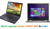 Best Laptops Under 40000 INR In India