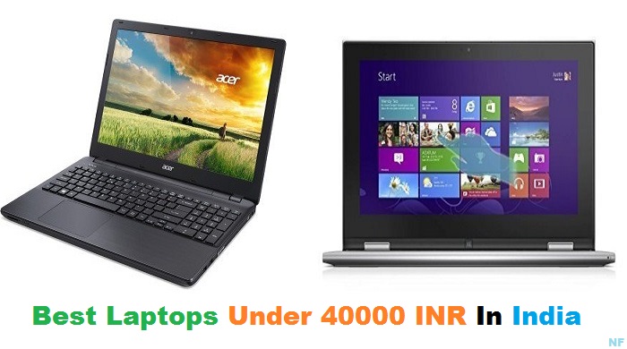 Best Laptops Under 40000 INR In India