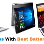 10 Laptops With Best Battery life Performance 2017