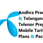 Andhra Pradesh & Telangana Telenor Prepaid Mobile Tariff Plans & Packs