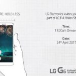 LG G6 Smartphone To Be Launching In India On April 24th