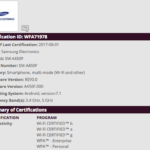 Samsung Galaxy A4 (2017) With Receives Wi-Fi Certification